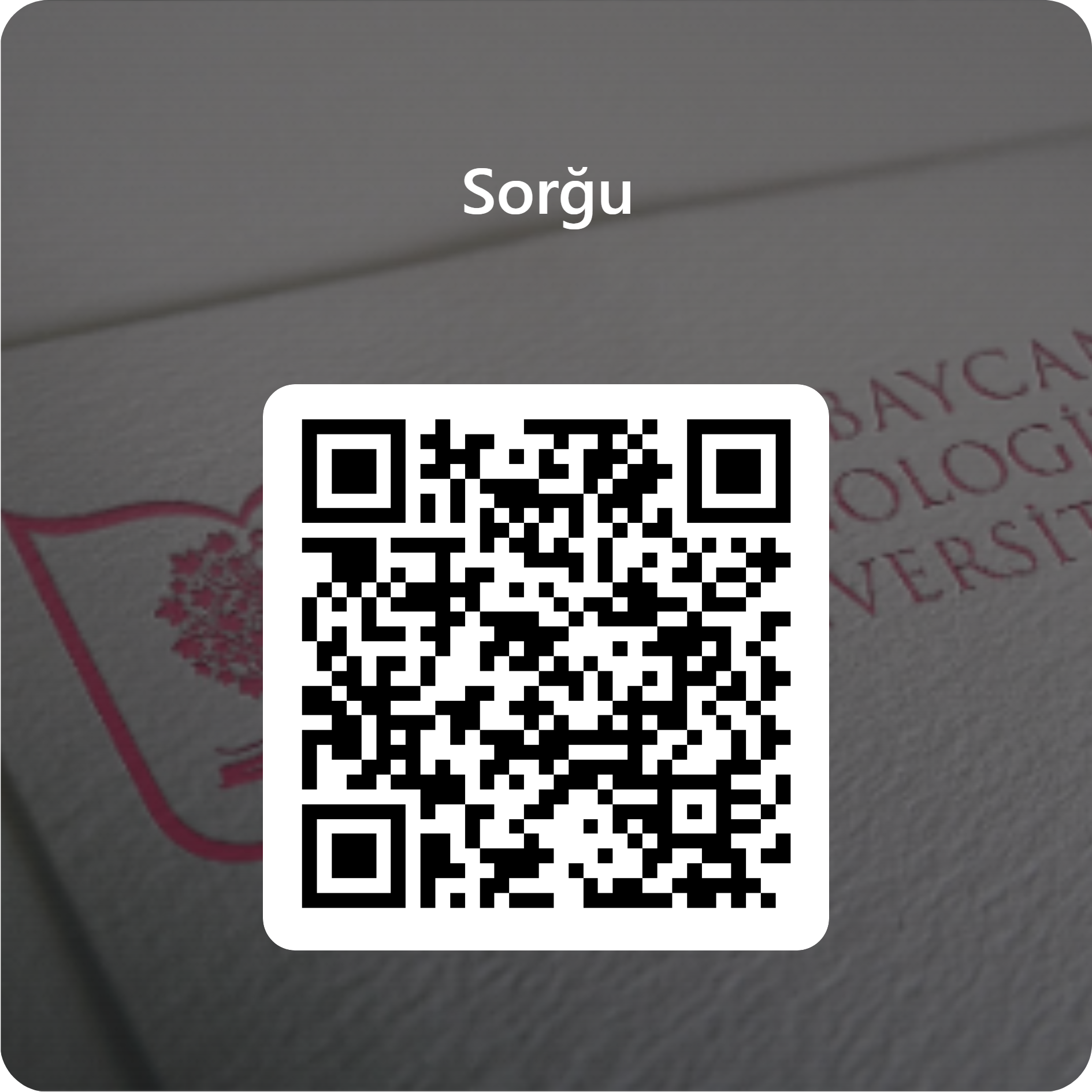 Tələbələrin nəzərinə!