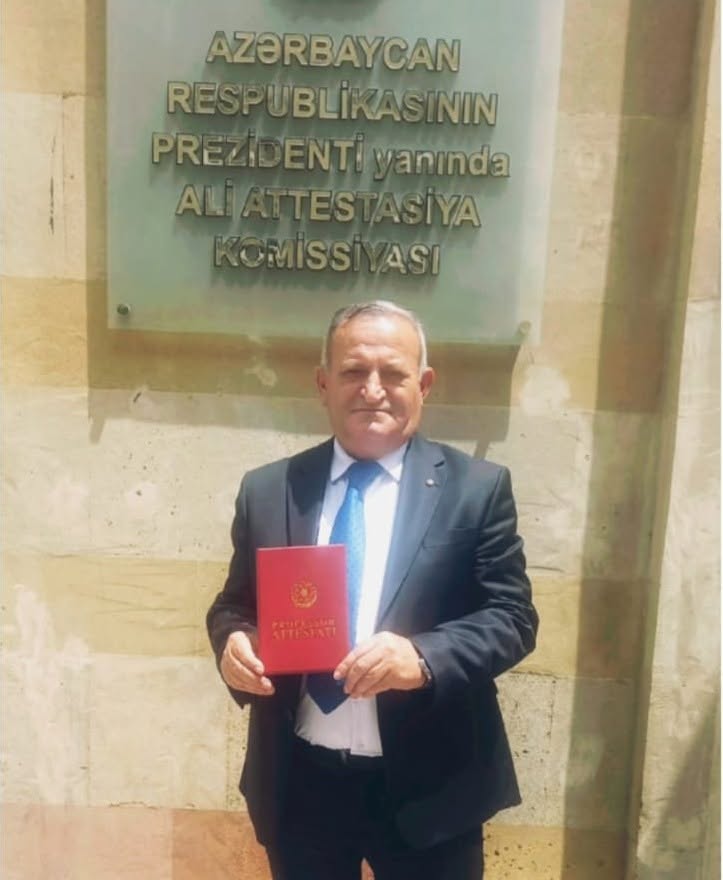 ATU əməkdaşı professor elmi adına layiq görülüb