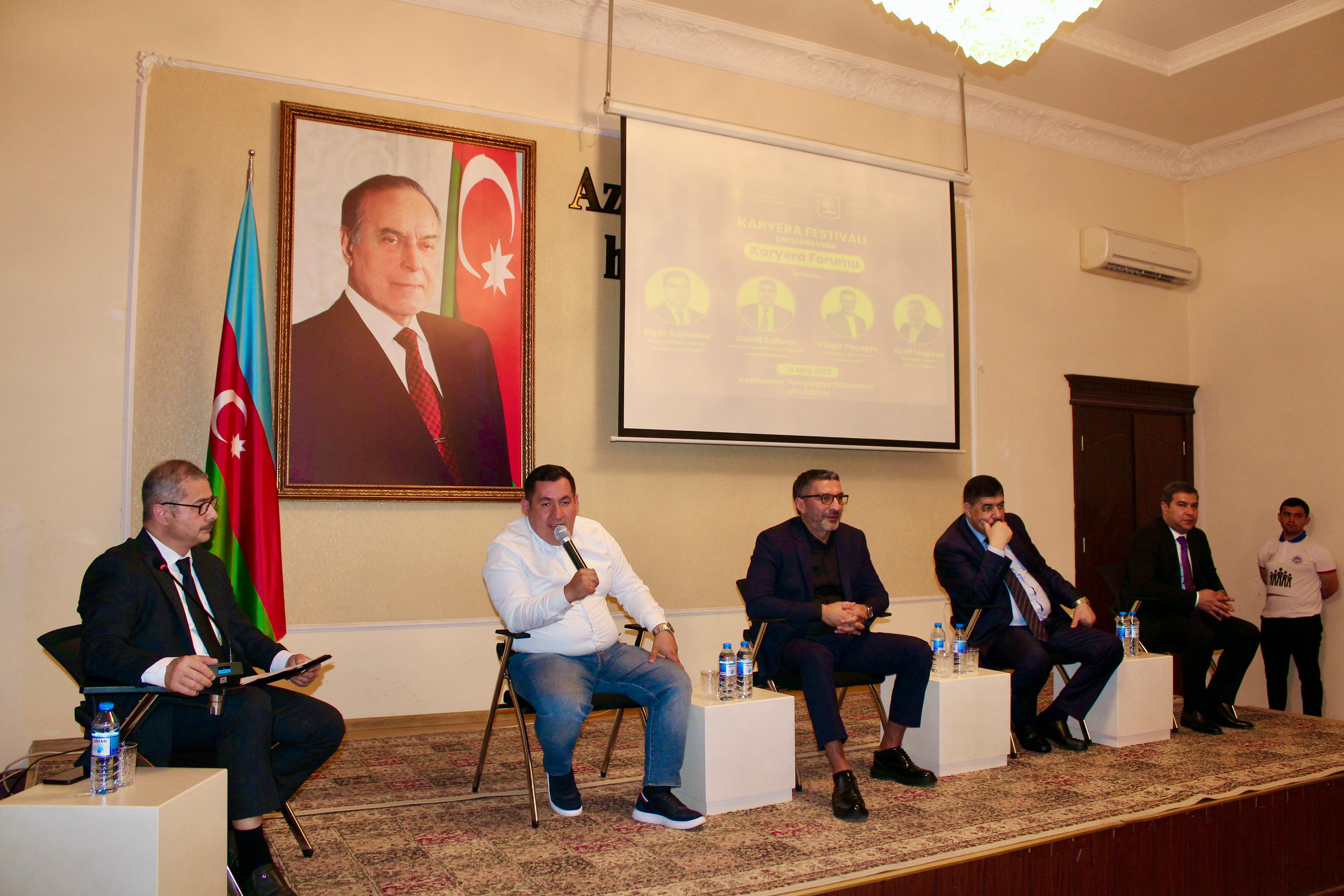 Karyera Festivalının ll günündə Karyera Forumu keçirilib