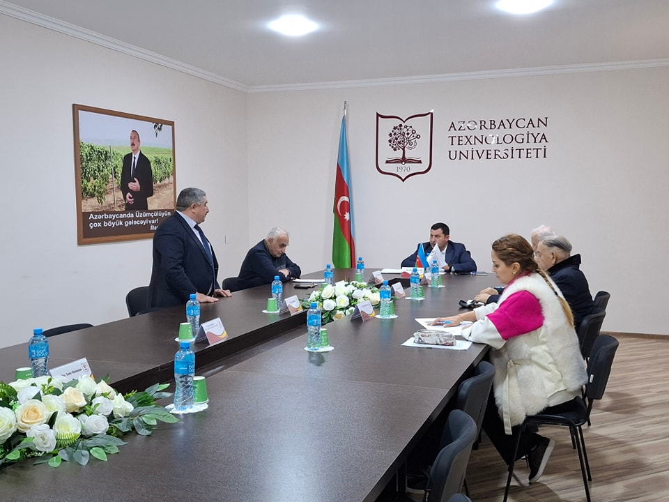 "Qida mühəndisliyi" fakültəsinin Elmi Şurası keçirilib