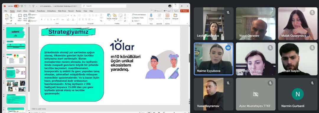 ATU-da Təhsil Tələbə Krediti Fondunun təşkilatçılığı ilə bağlı online görüş keçirilib