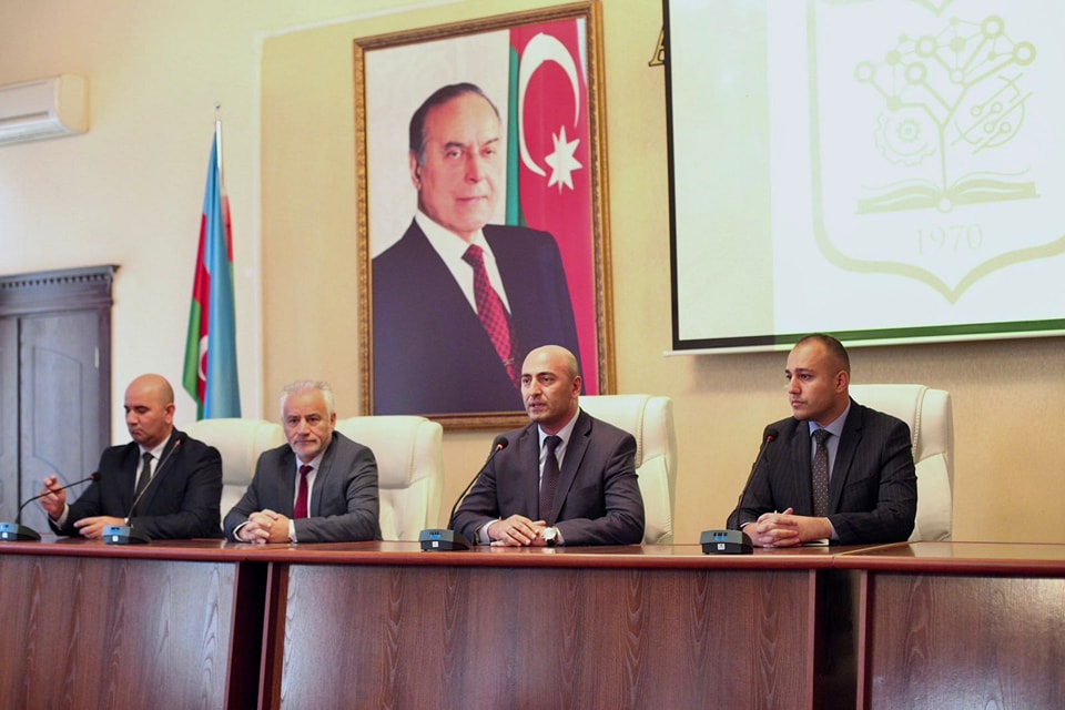 İqtisadiyyat və idarəetmə fakültəsinin I kurs tələbələri ilə görüş keçirilib