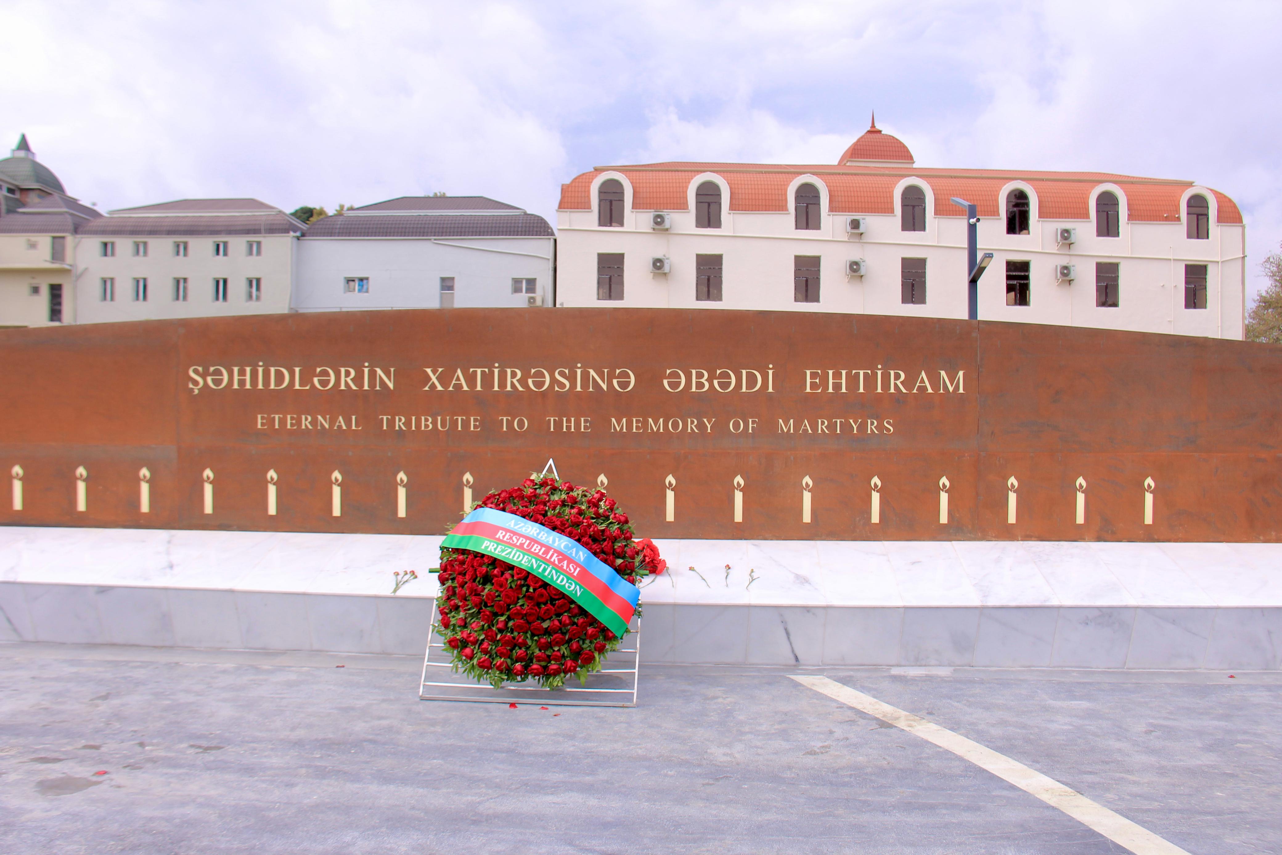 ATU-nun əcnəbi tələbələri Gəncə Memorial Kompleksini ziyarət edib