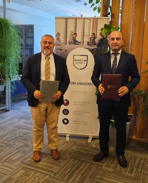 ATU dünya nəhəngi “ALSTOM” ilə əməkdaşlığa başladı