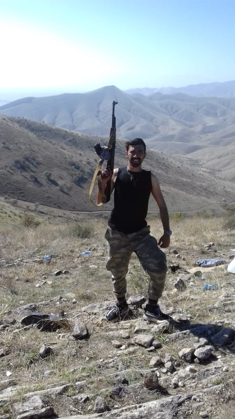 Torpaqlarımızın işğaldan azad edilməsi uğrunda döyüşən məzunumuz Zahir