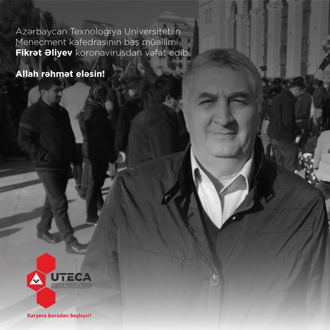 UTECA müəllimi vəfat edib