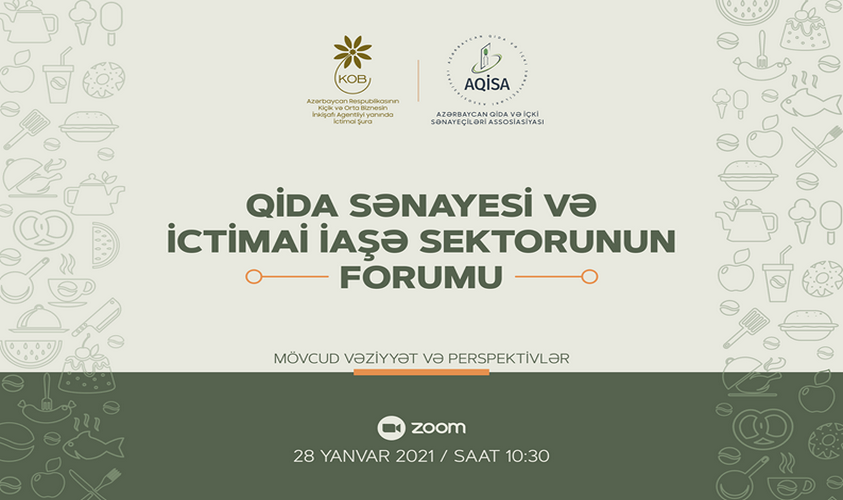 UTECA Qida sənayesinə həsr edilən forumda iştirak edəcək