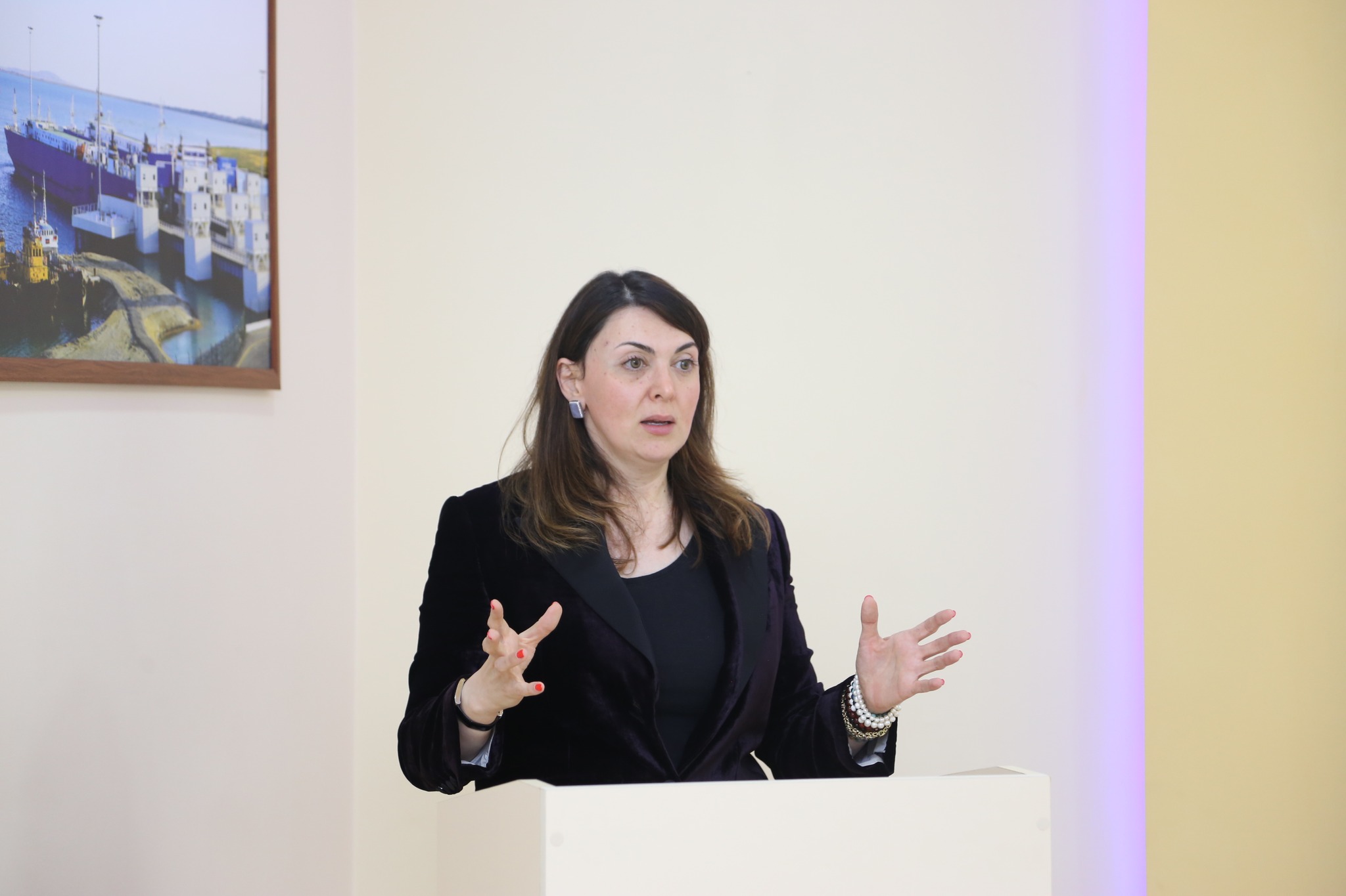 Azərbaycan Texnologiya Universitetində olan peşəkar mütəxəssis Nailə Mehrabova UTECA-nın mövcud resursları və elmi bazası ilə tanış olub