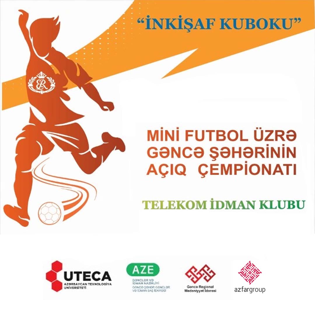 10-15 iyun tarixlərində Mini-futbol üzrə Gəncə şəhərinin açıq çempionatı keçiriləcəkdir