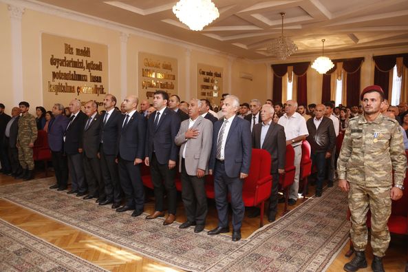 Azərbaycan Texnologiya Universitetində 27 Sentyabr Anım Gününə həsr olunmuş “Şəhidlər ölməz, Vətən bölünməz” adlı tədbir keçirilib