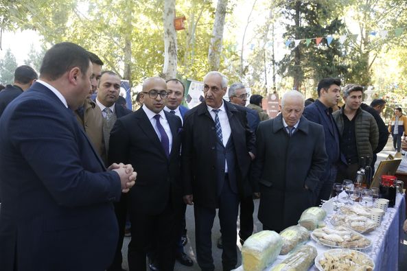 Azərbaycan Texnologiya Universiteti Kənd Təsərrüfatı İnnovasiyalar Sərgisində iştirak edib