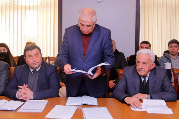 Payız semestrinin imtahan sessiyasına hazırlıqla bağlı növbəti iclas keçirilib